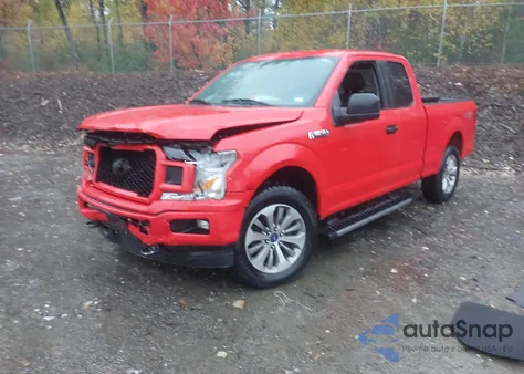 2018 Ford F-150 Xl z USA, uszkodzony, nr VIN 1FTEX1EP9JFB77917